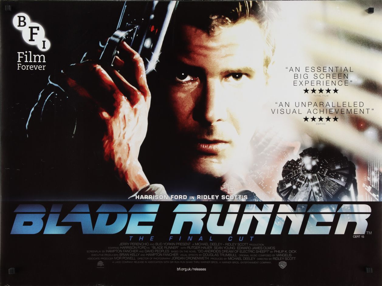 Blade Runner (2015) original theatrical movie poster - Final