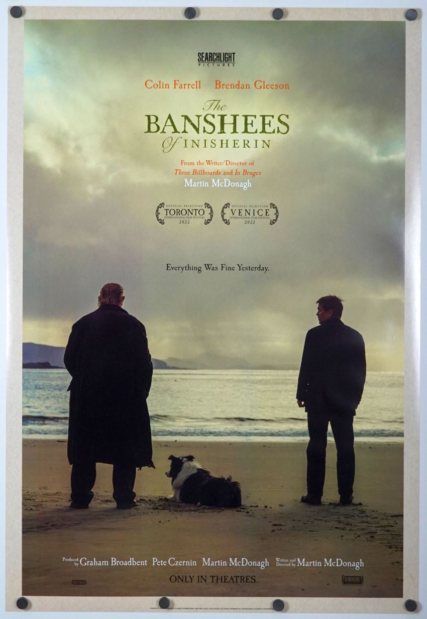 The Banshees of Inisherin (2022) original theatrical movie poster - Final