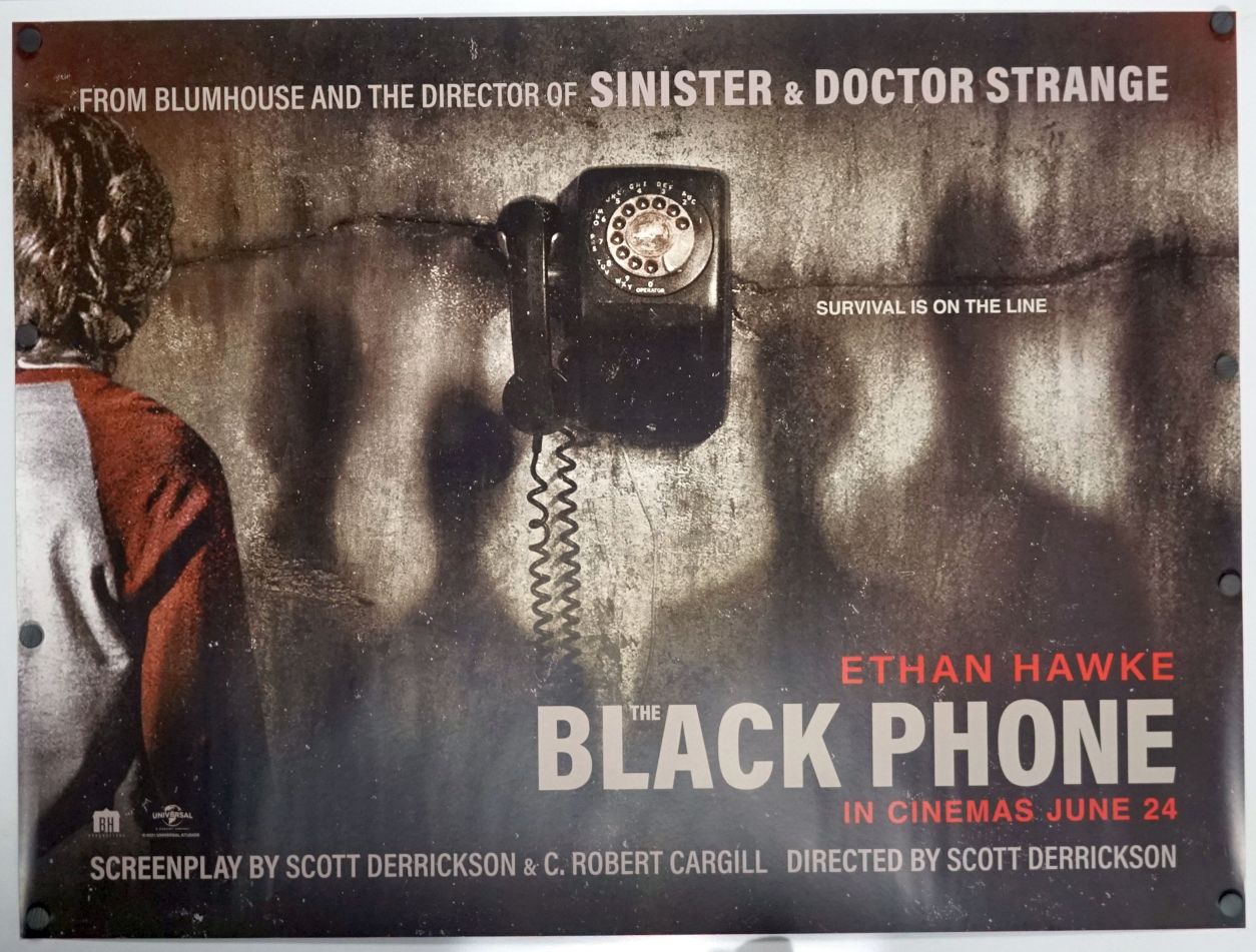 The Black Phone (2022) original theatrical movie poster - Final