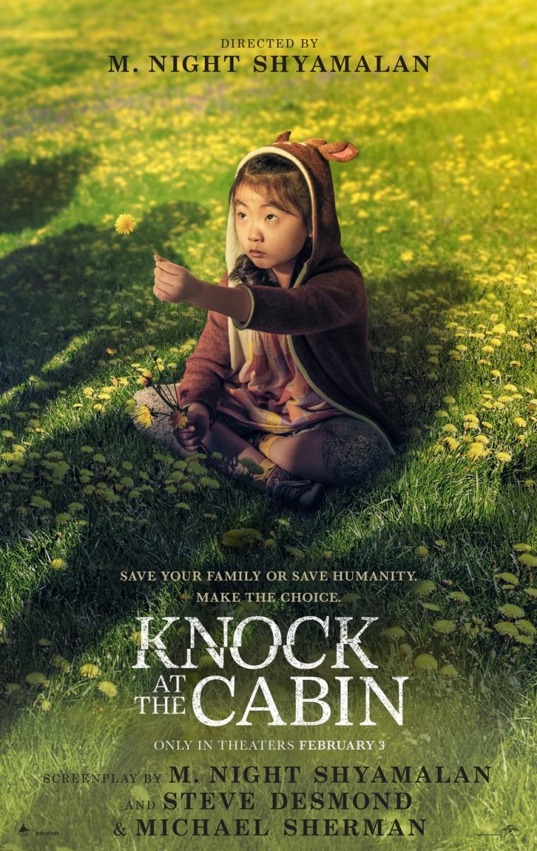 Knock at the Cabin (2023) original theatrical movie poster - Advance