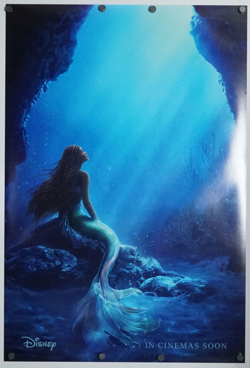 The Little Mermaid (2023) original theatrical movie poster - International Advance