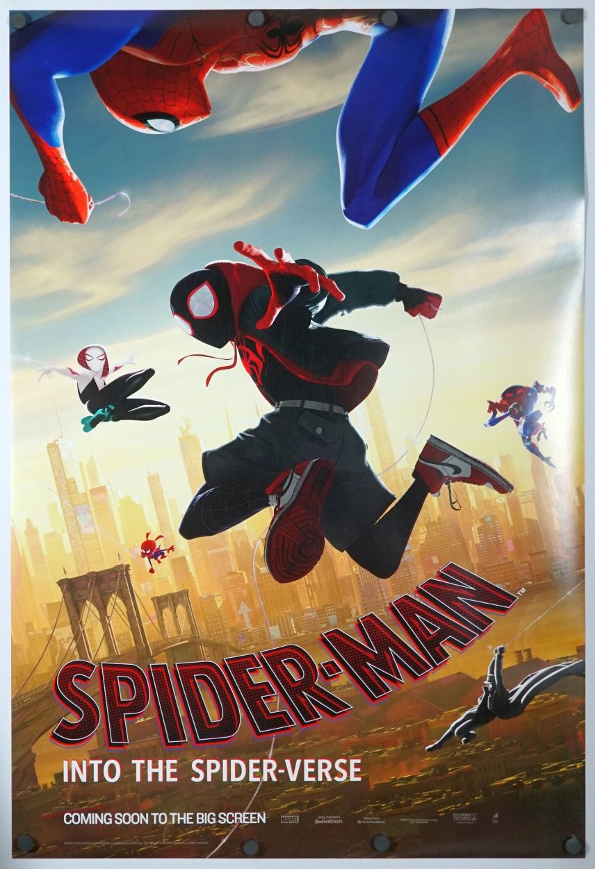 Spider-Man: Into the Spider-Verse (2018) original theatrical movie poster - International Final