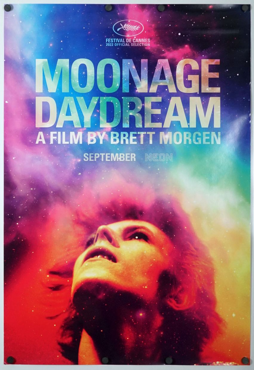 Moonage Daydream (2022) original theatrical movie poster - Advance