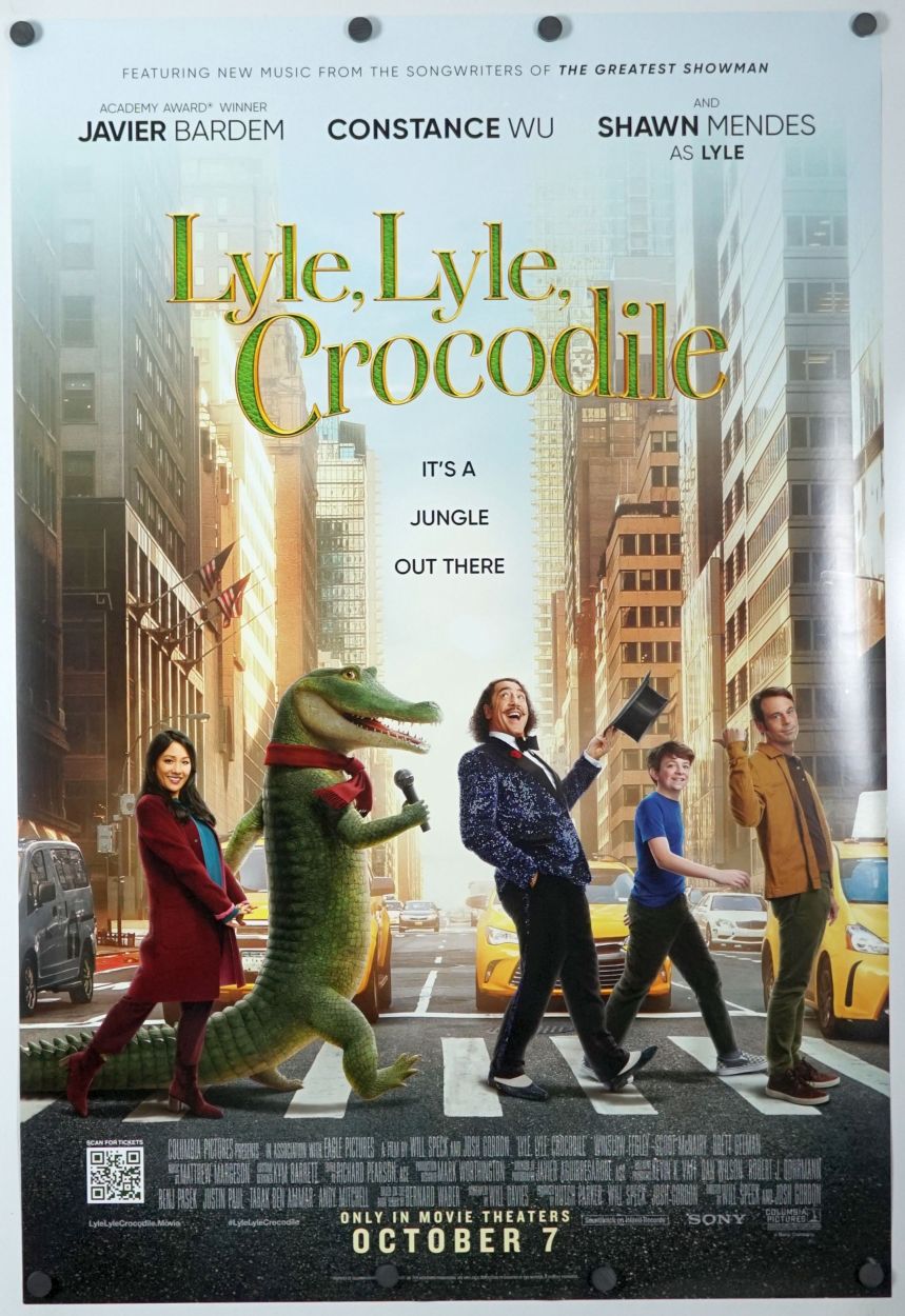 Lyle, Lyle, Crocodile (2022) original theatrical movie poster - Final