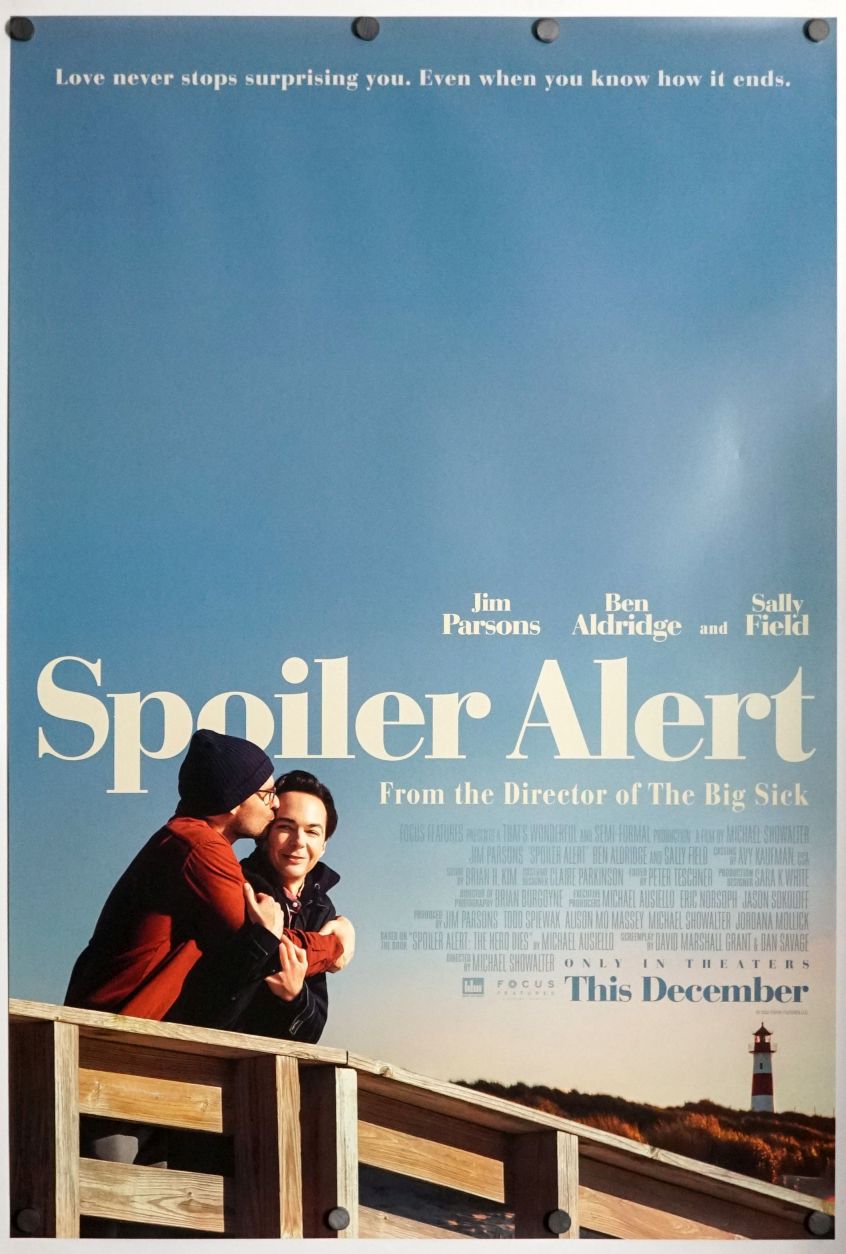 Spoiler Alert (2022) original theatrical movie poster - Final