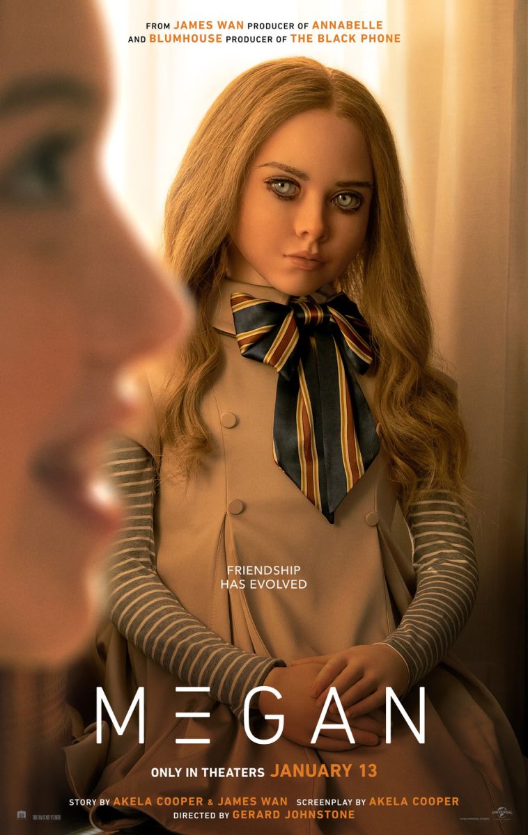 M3GAN (2023) original theatrical movie poster - Advance