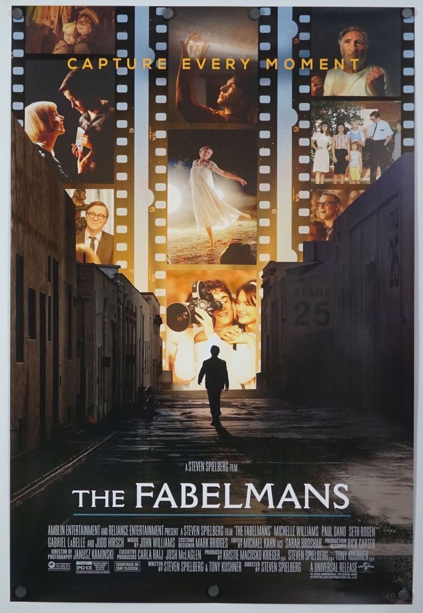The Fabelmans (2022) original theatrical movie poster - Final