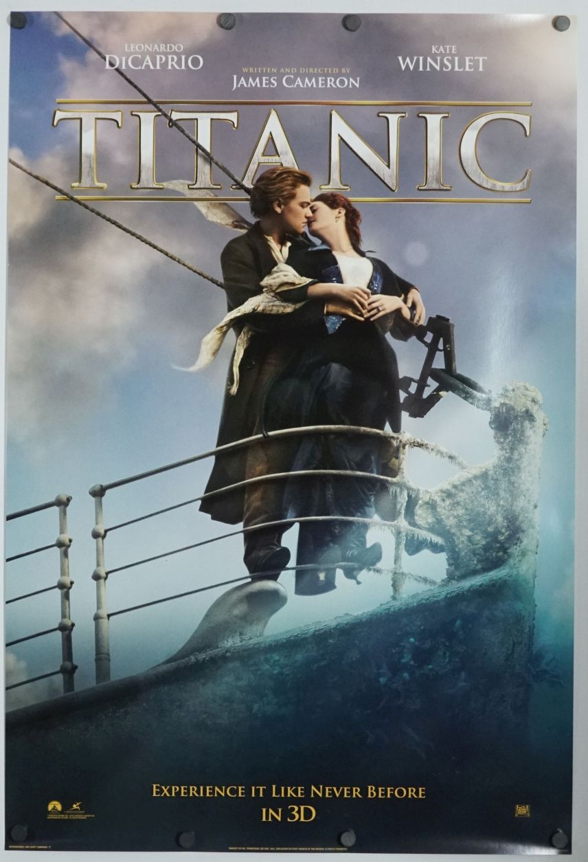 Titanic (2012) original theatrical movie poster - International Style C
