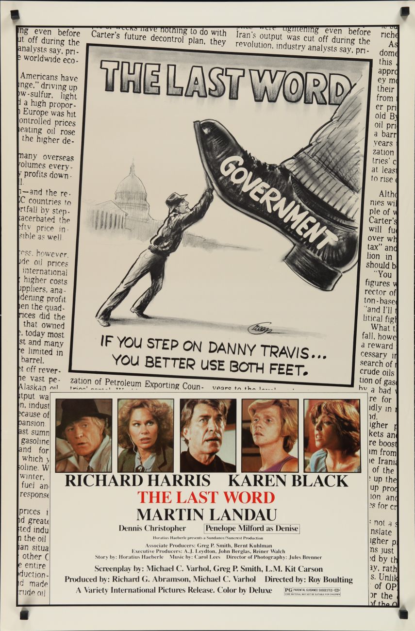 The Last Word (1979) original theatrical movie poster - Final
