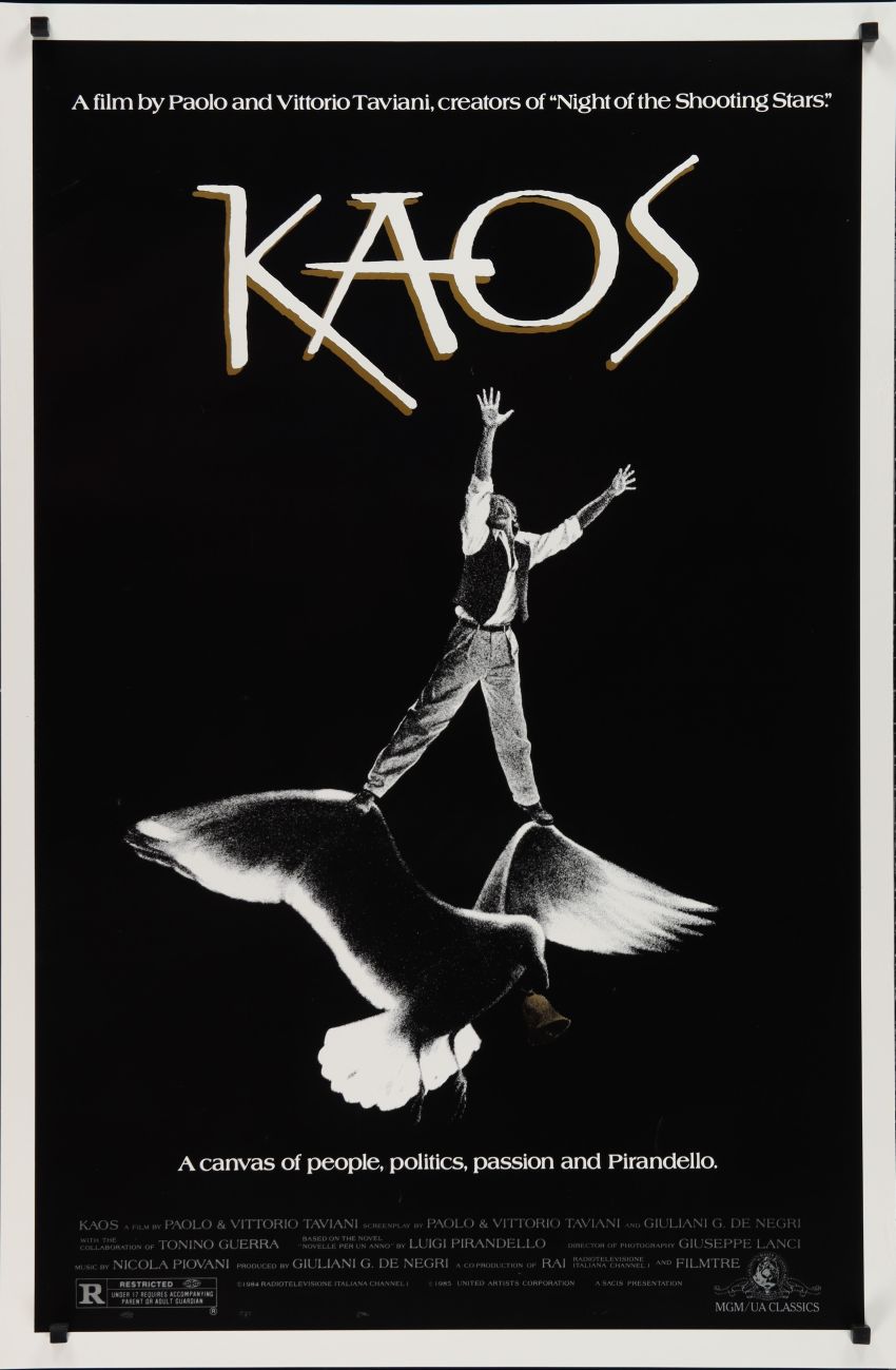 Kaos (1986) original theatrical movie poster - Final
