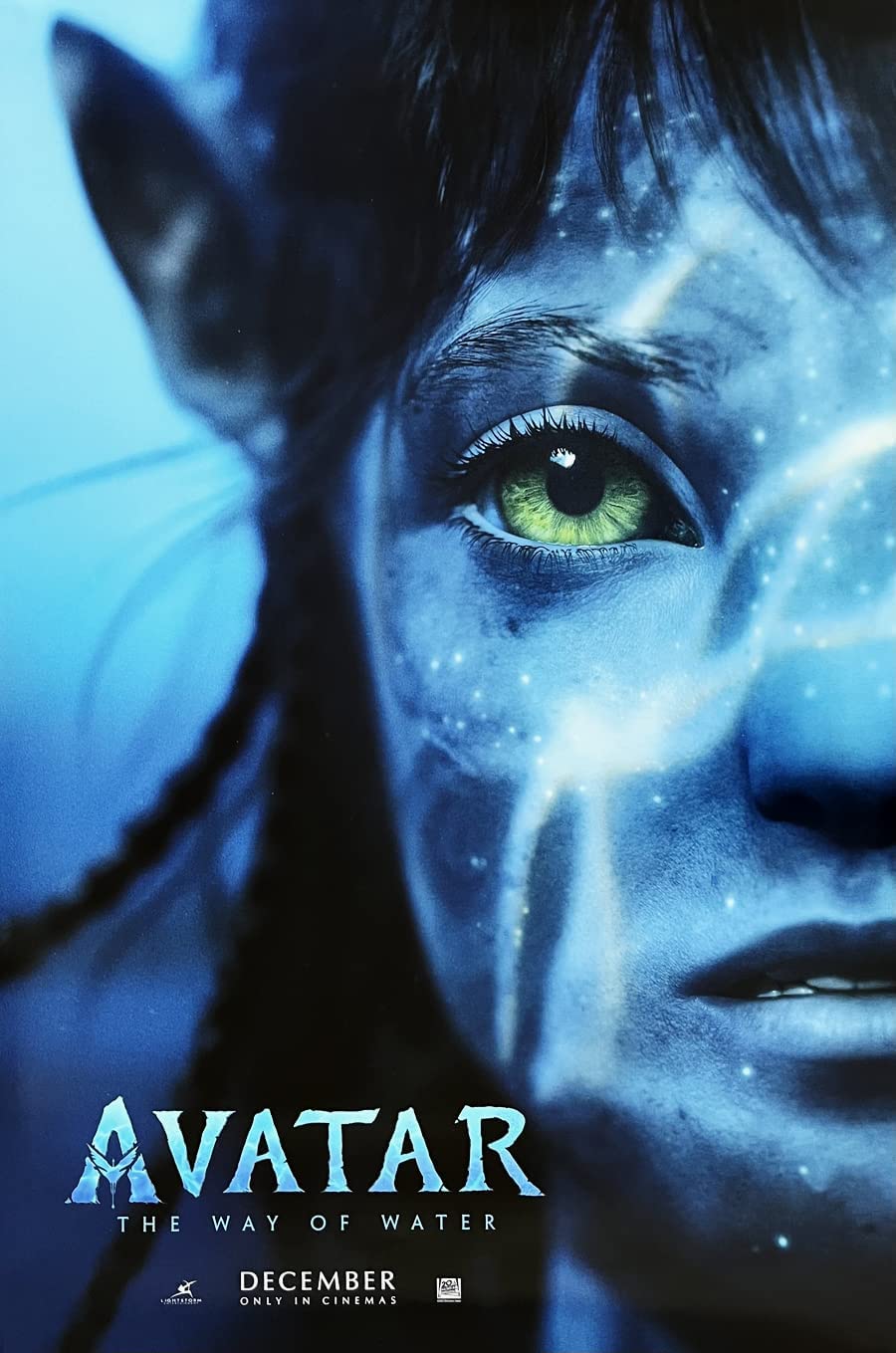 Avatar 2 (2022) original theatrical movie poster - International Advance
