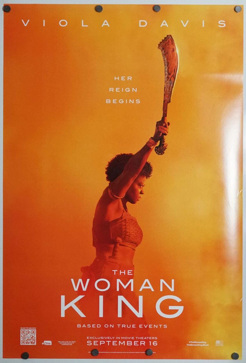 The Woman King (2022) original theatrical movie poster - Advance