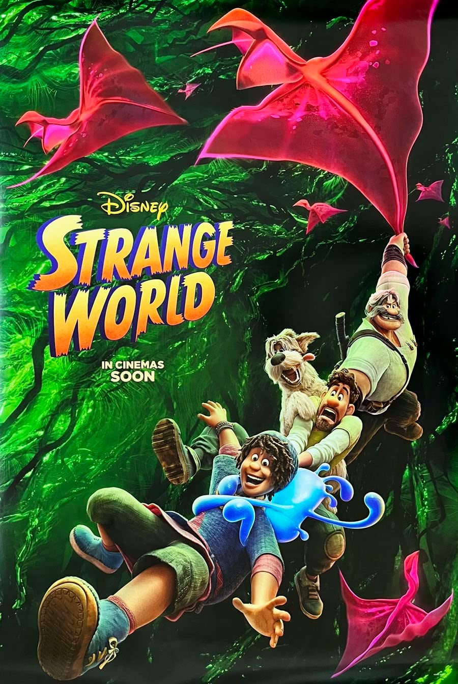 Strange World (2022) original theatrical movie poster - International Style C