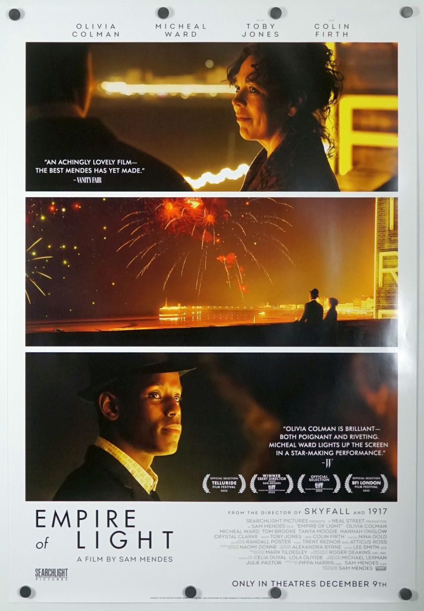 Empire of Light (2022) original theatrical movie poster - Style B