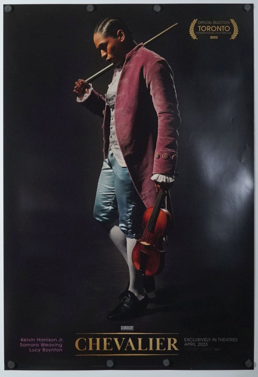 Chevalier (2023) original theatrical movie poster - Advance