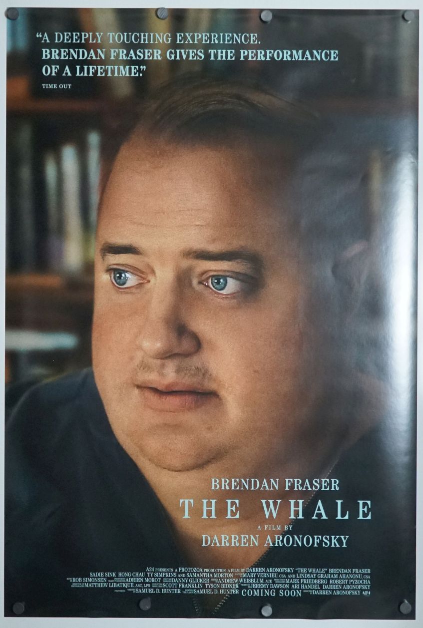 The Whale (2022) original theatrical movie poster - Final