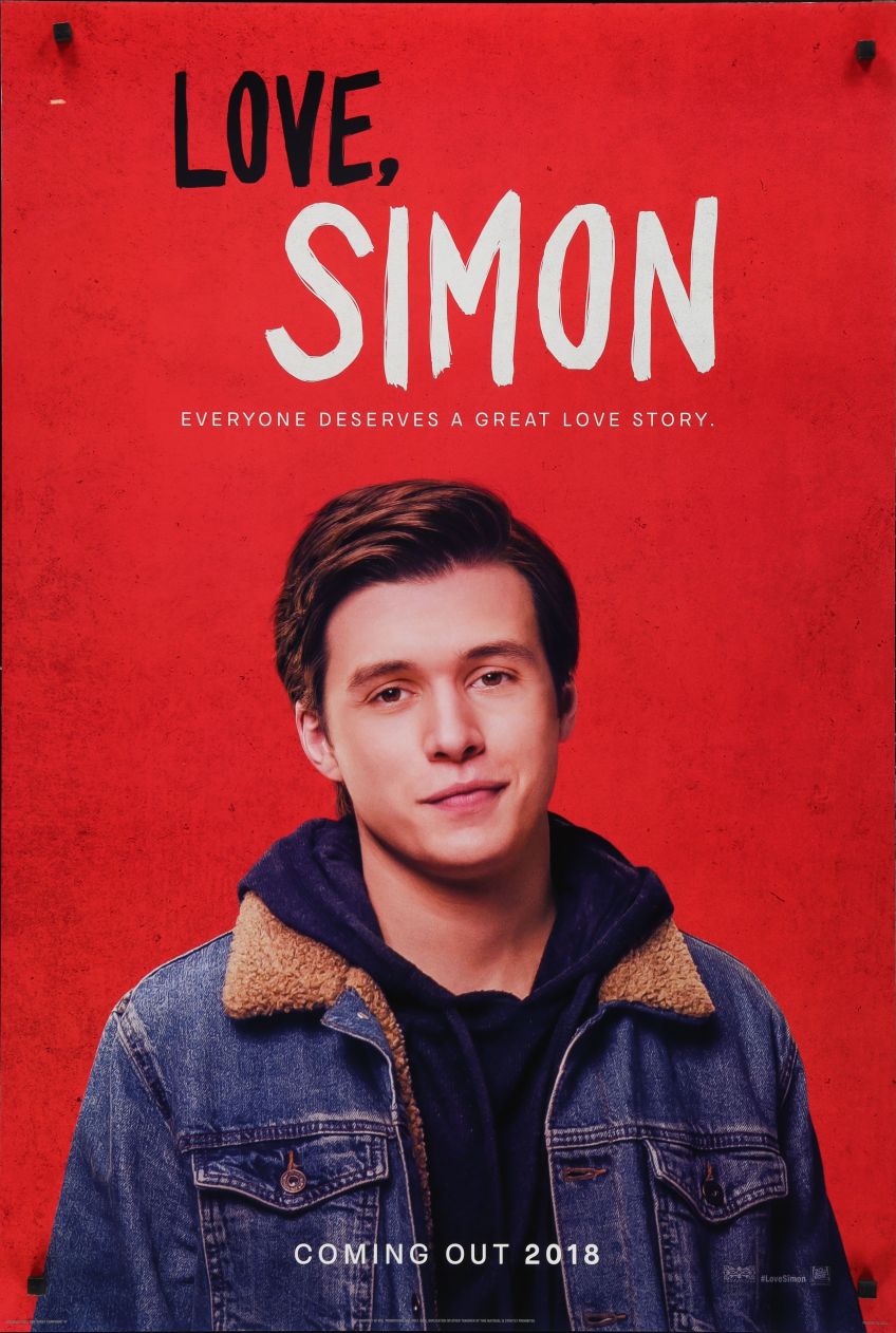 Love, Simon (2018) original theatrical movie poster - Advance