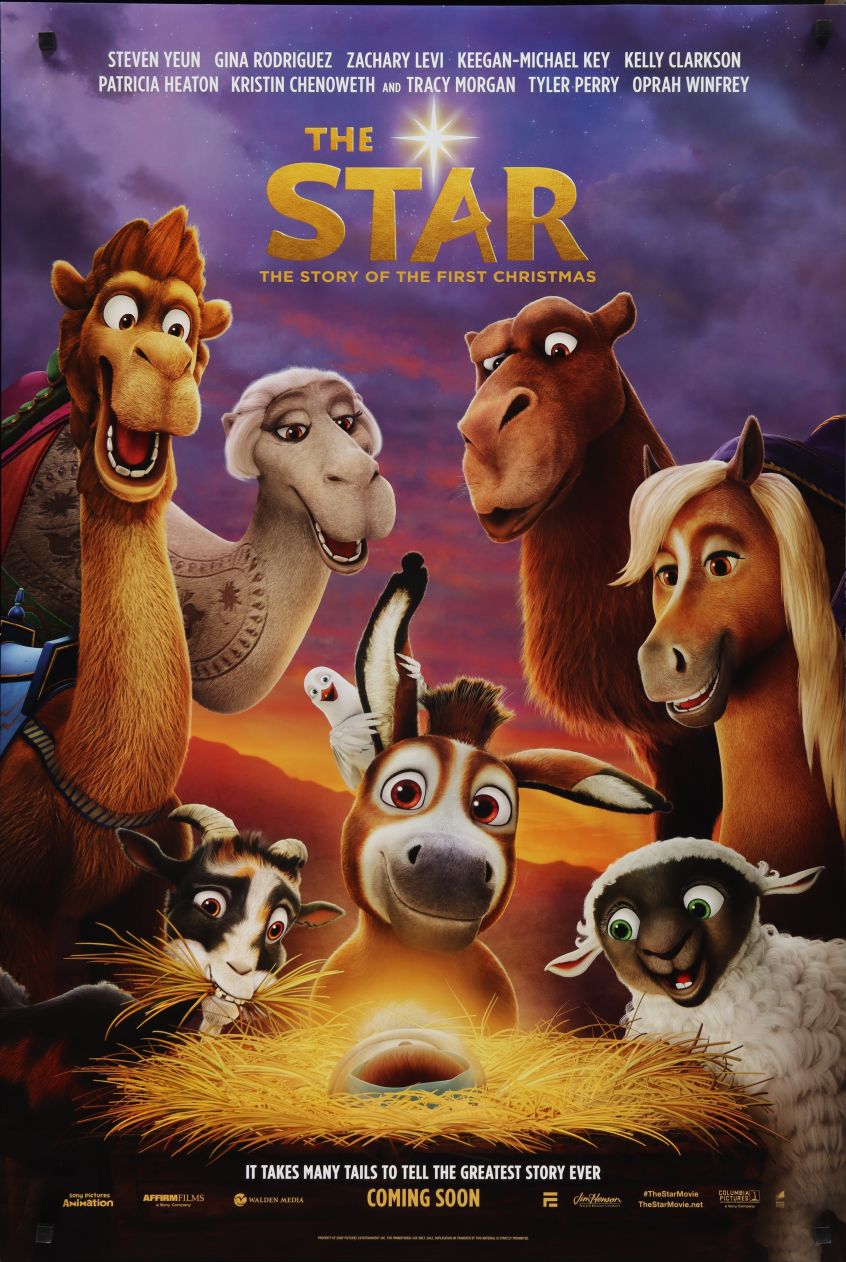 The Star (2017) original theatrical movie poster - International Advance