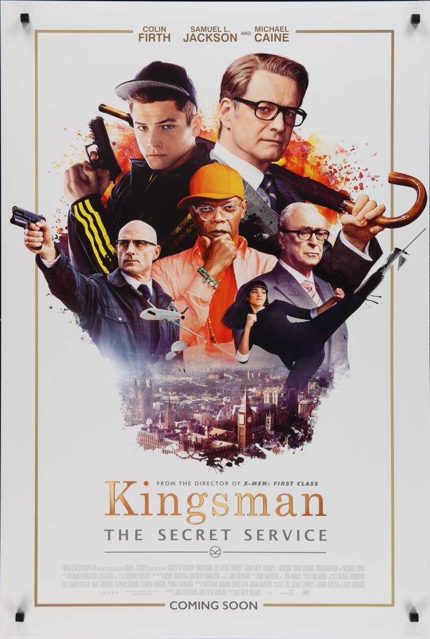 Kingsman: The Secret Service (2014) original theatrical movie poster - International