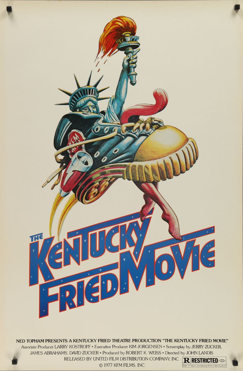 The Kentucky Fried Movie (1977) original theatrical movie poster - Style B