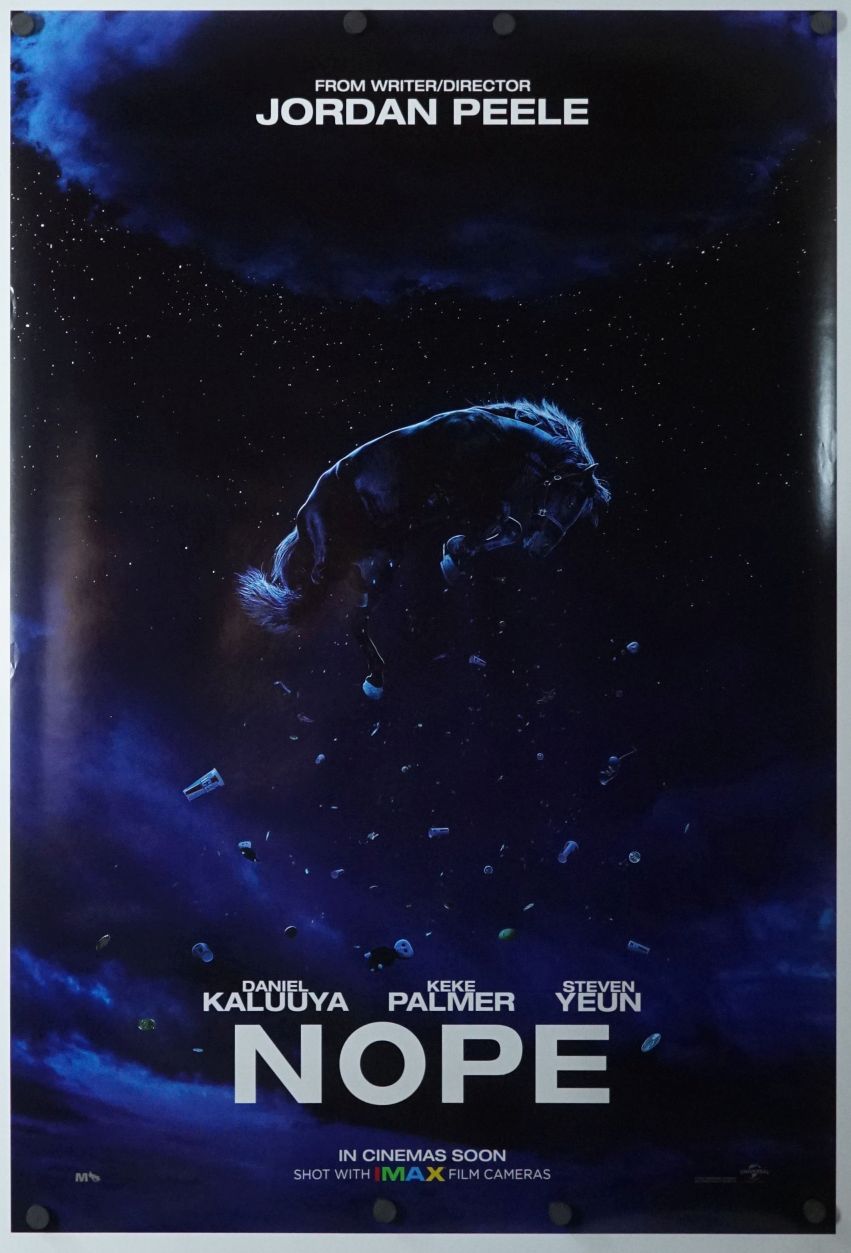 Nope (2022) original theatrical movie poster - International Advance