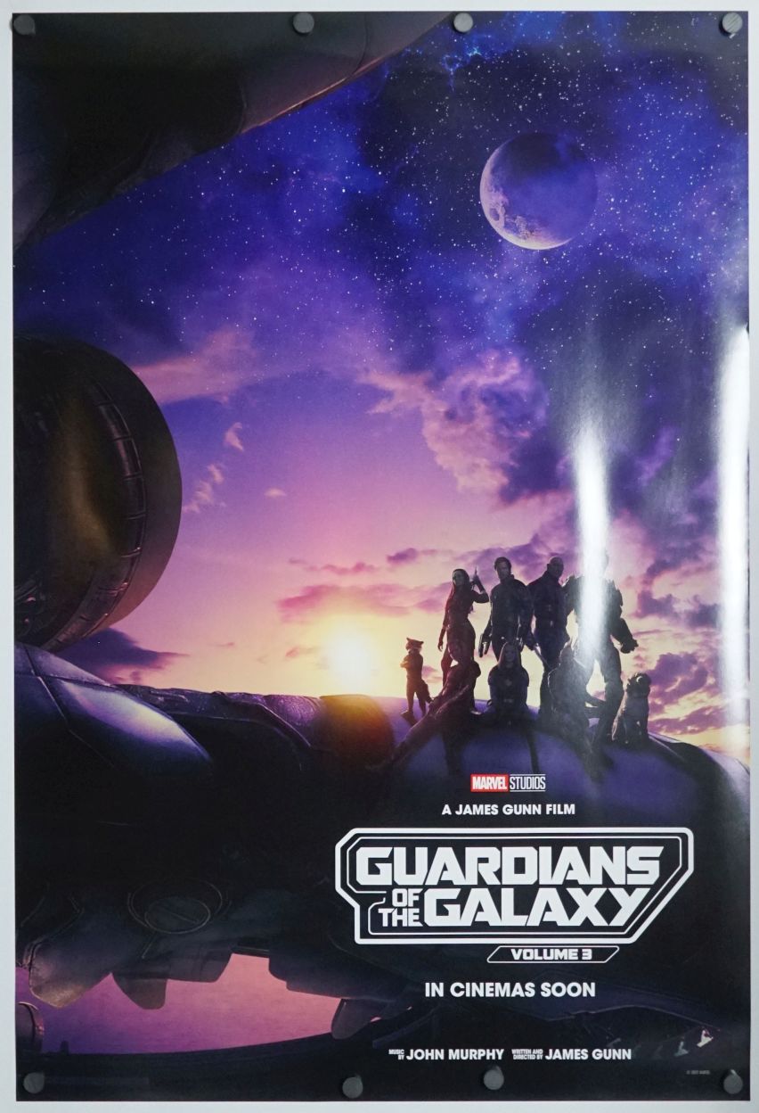 Guardians of the Galaxy Vol. 3 (2023) original theatrical movie poster - International Advance