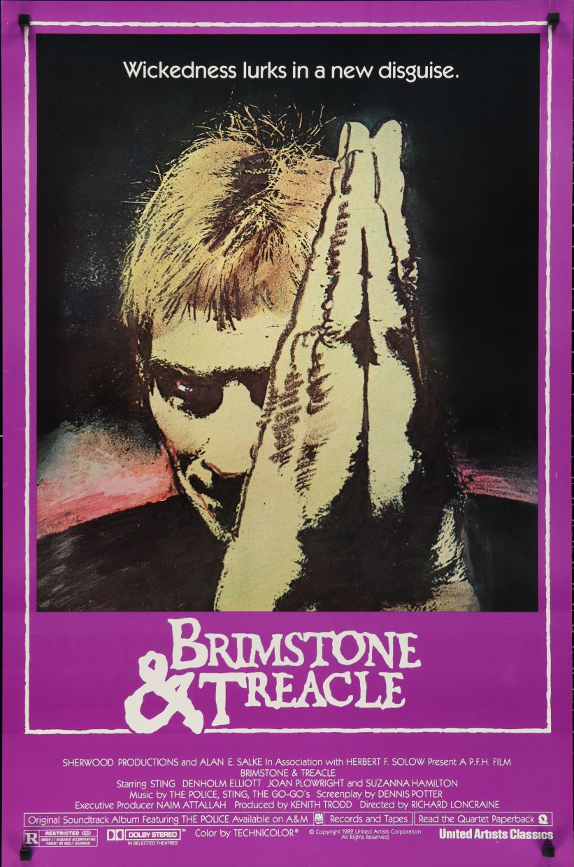 Brimstone & Treacle (1982) original theatrical movie poster - Final