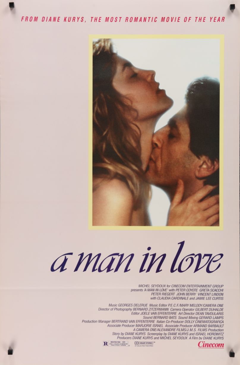 A Man in Love (1987) original theatrical movie poster - Final
