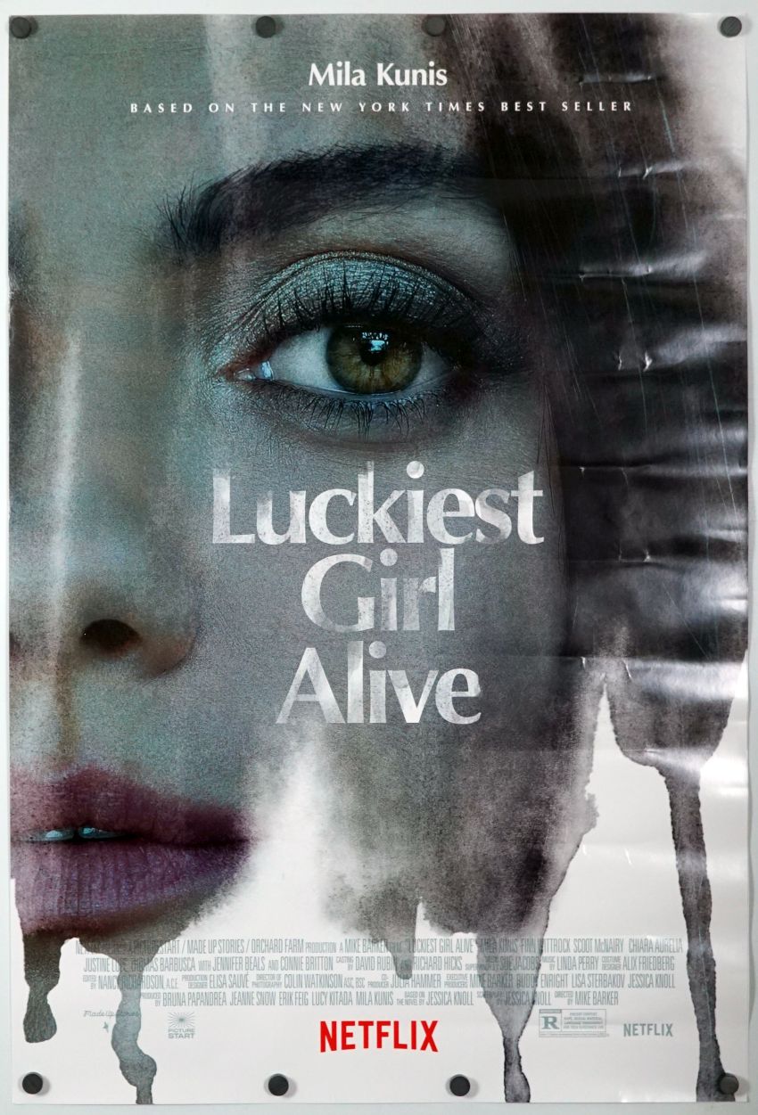Luckiest Girl Alive (2022) original theatrical movie poster - Final