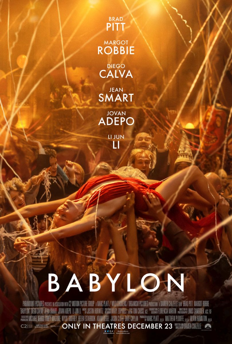 Babylon (2022) original theatrical movie poster - Final