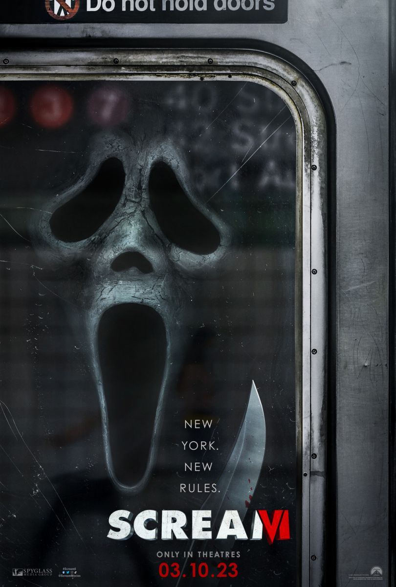 Scream 6 (2023) original theatrical movie poster - Advance