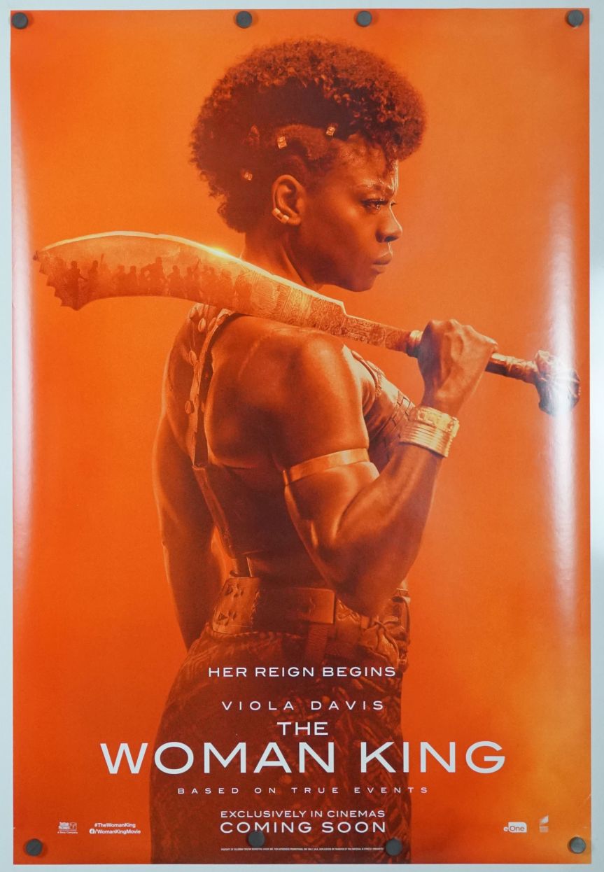 The Woman King (2022) original theatrical movie poster - International Style B