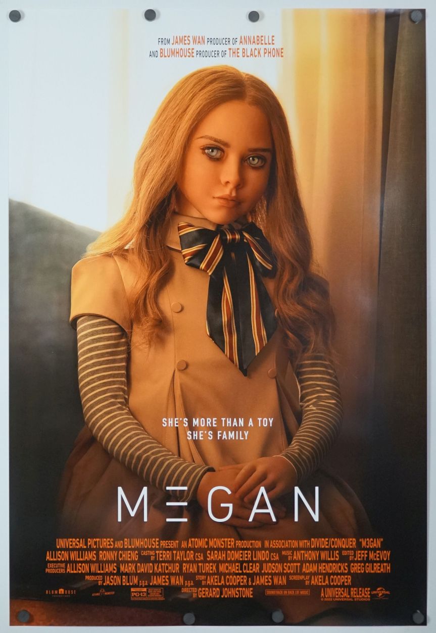M3GAN (2022) original theatrical movie poster - Final