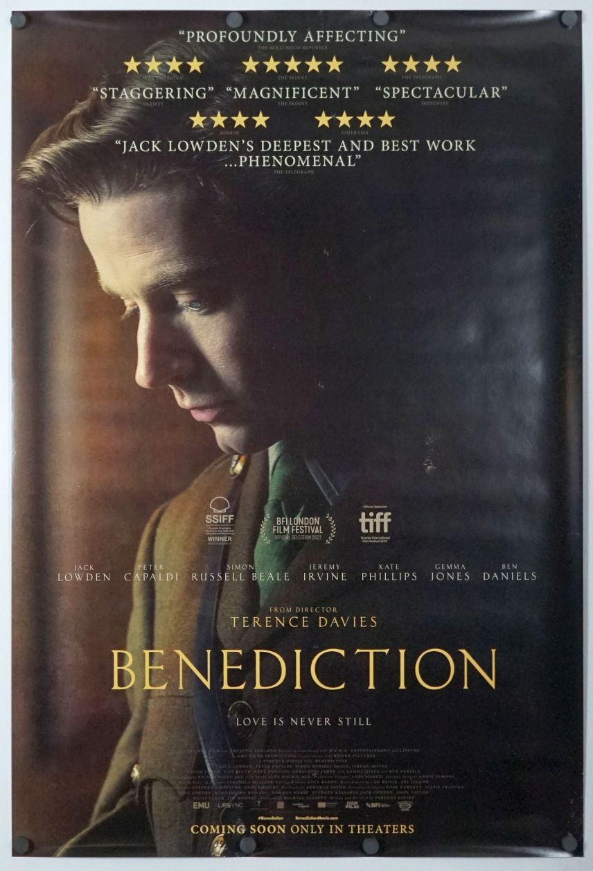 Benediction (2022) original theatrical movie poster - Final