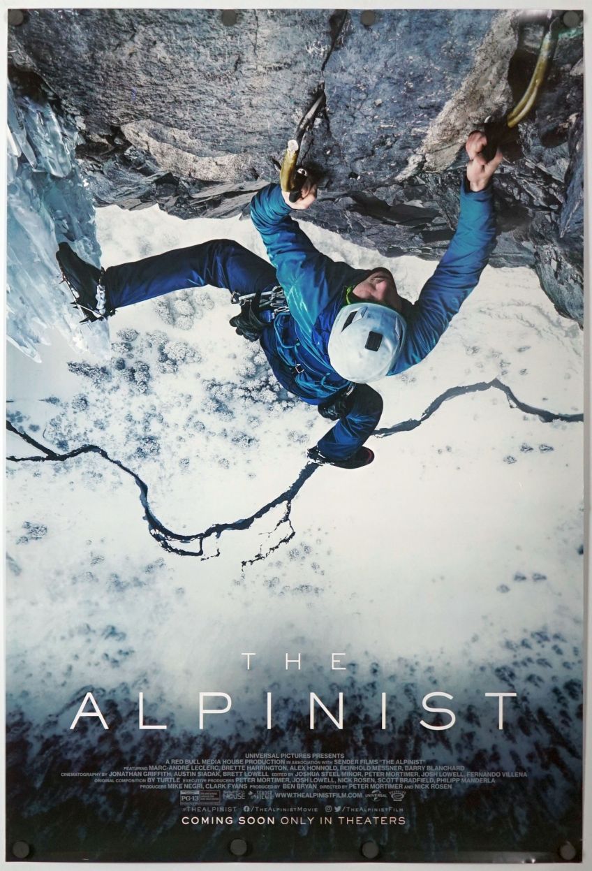 The Alpinist (2021) original theatrical movie poster - Final