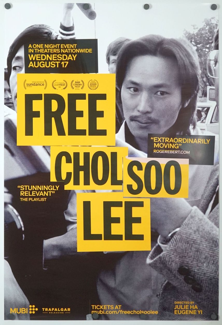 Free Chol Soo Lee (2022) original theatrical movie poster - Final