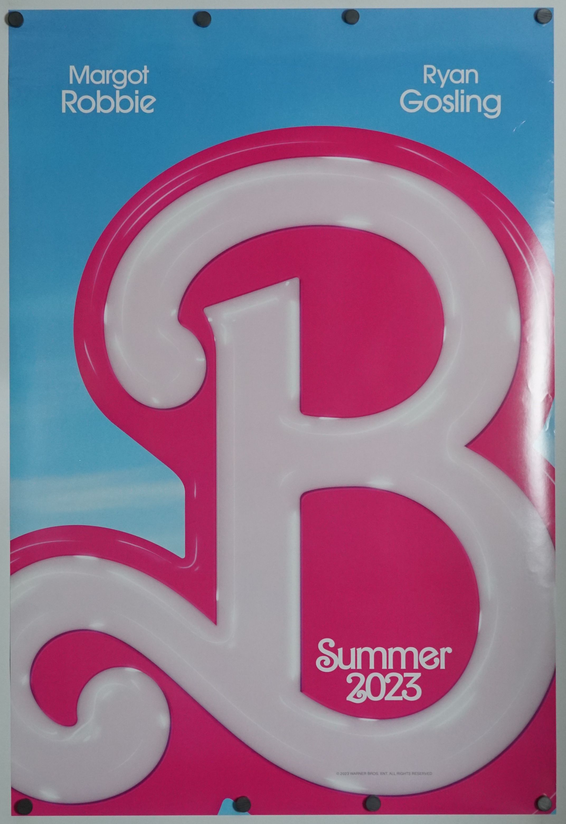 Barbie (2023) original theatrical movie poster - Advance