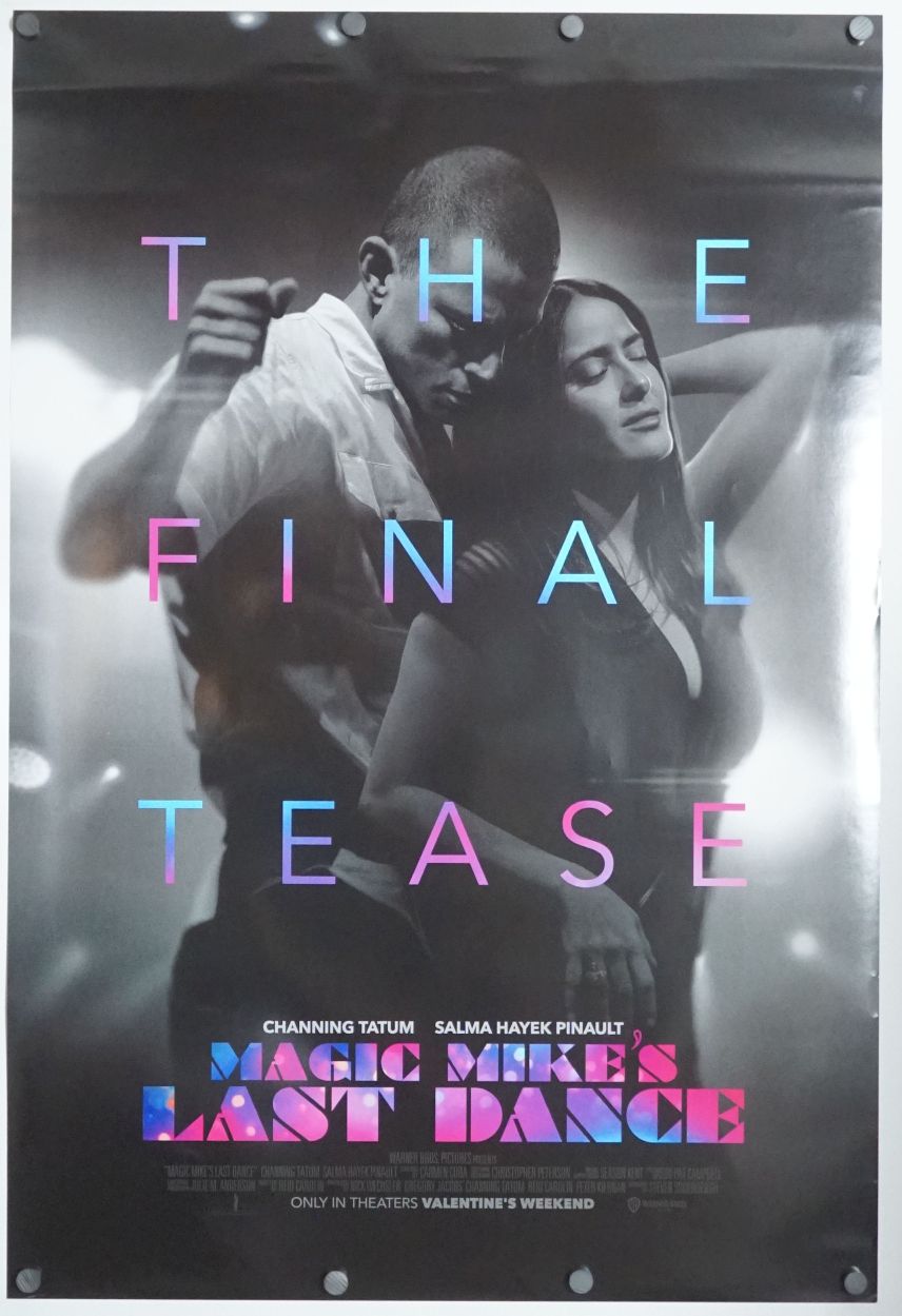Magic Mike's Last Dance (2023) original theatrical movie poster - Final