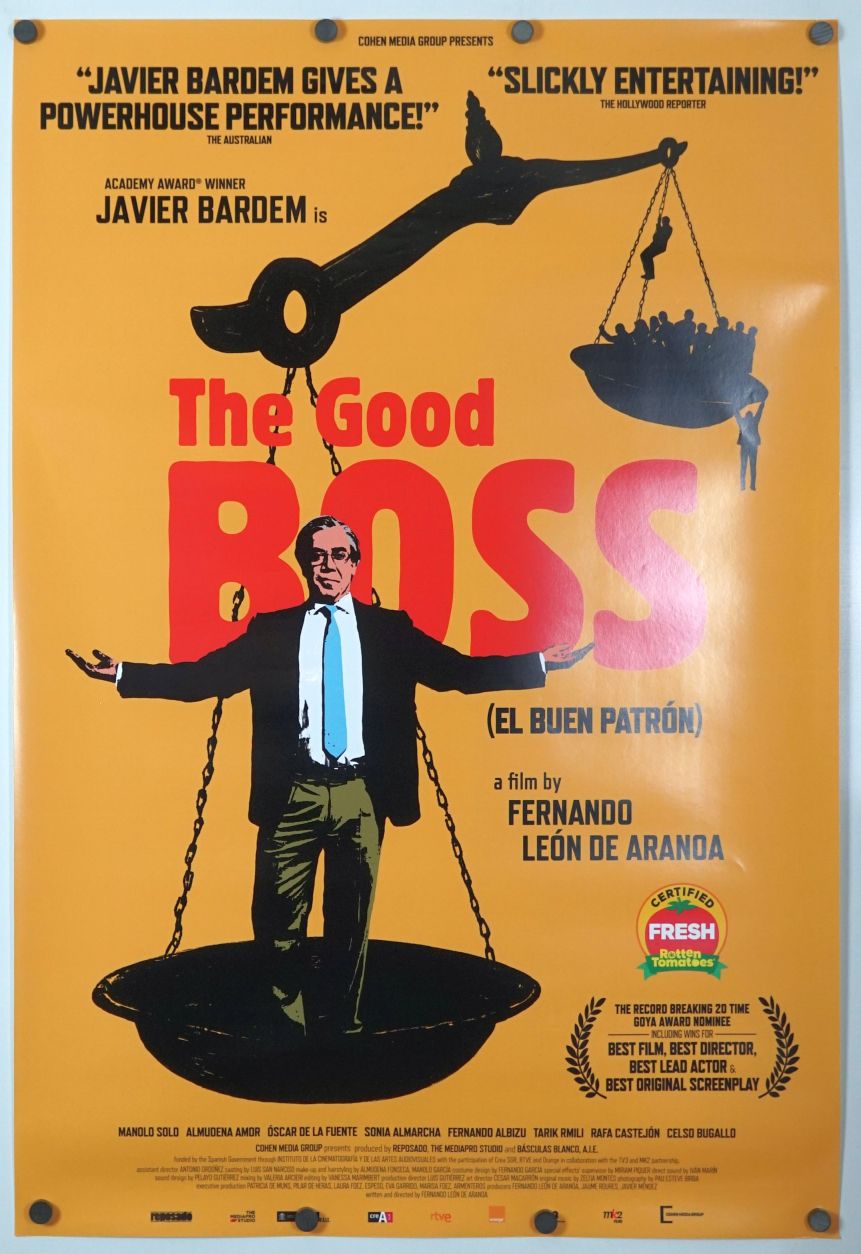 The Good Boss (2022) original theatrical movie poster - Final