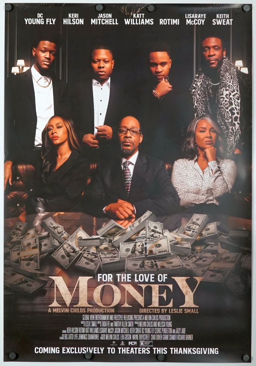 For the Love of Money (2021) original theatrical movie poster - Final