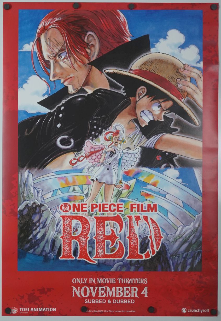 One Piece Film: Red (2022) original theatrical movie poster - Final