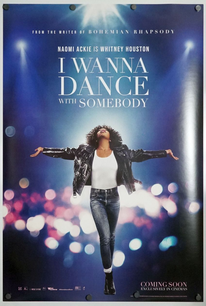 I Wanna Dance with Somebody (2022) original theatrical movie poster - International Advance