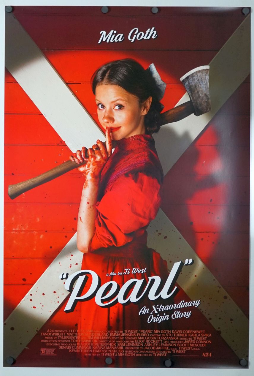 Pearl (2022) original theatrical movie poster - International Final
