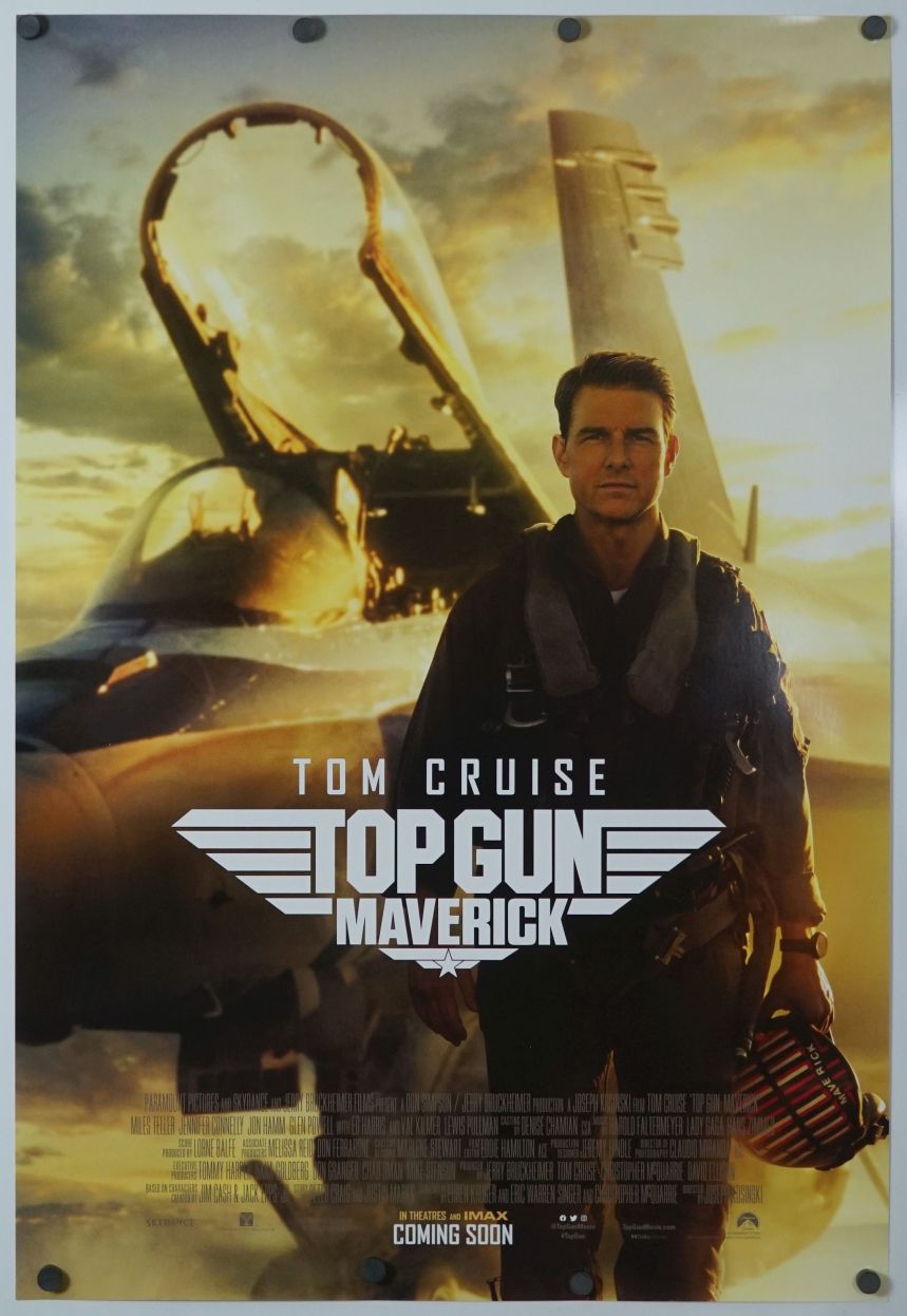 Top Gun: Maverick (2022) original theatrical movie poster - Final