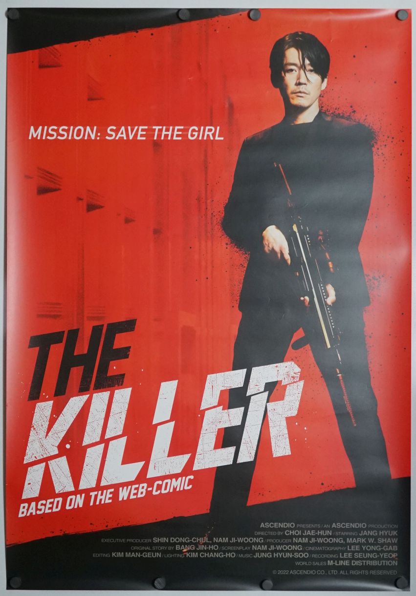 The Killer (2022) original theatrical movie poster - Final