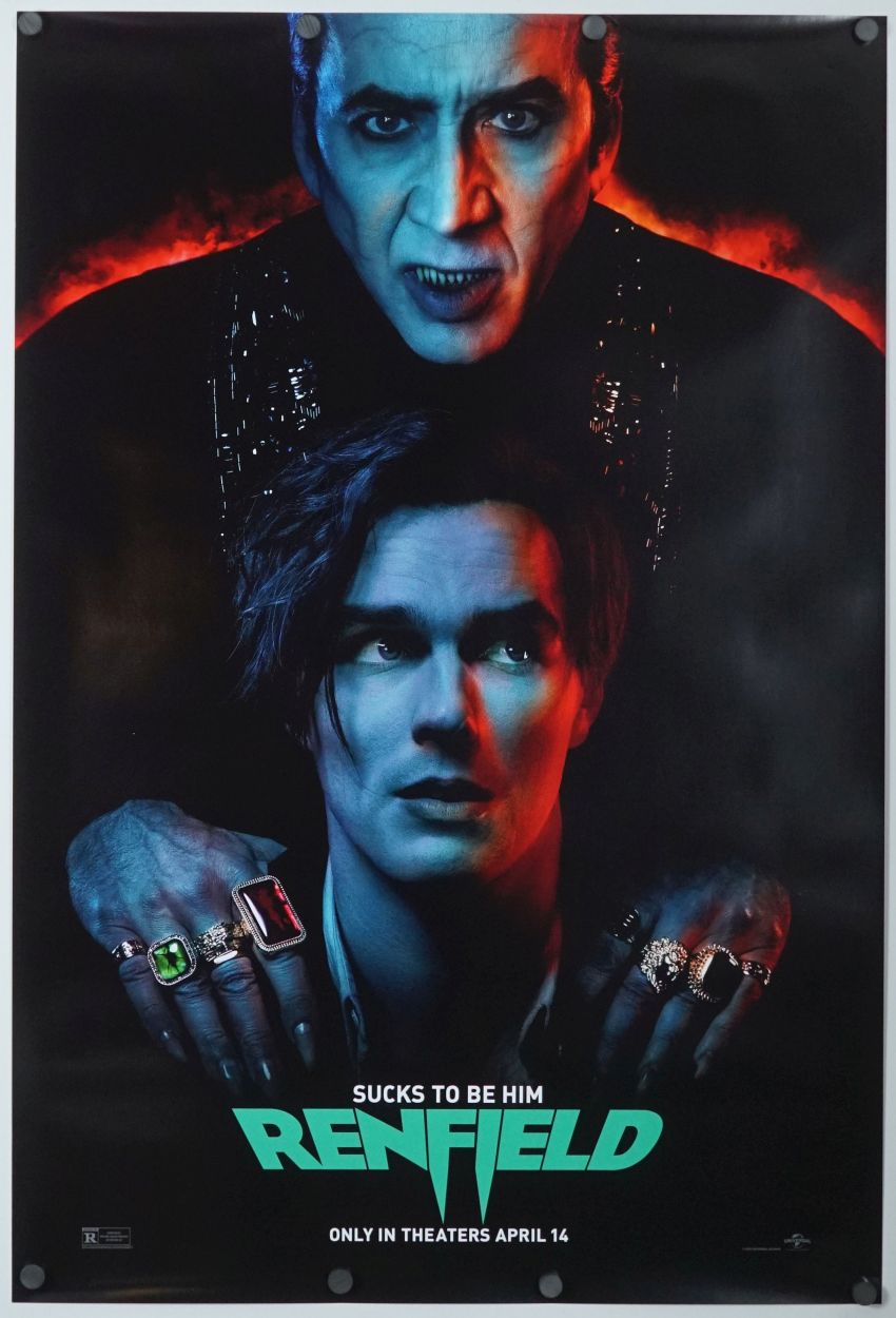 Renfield (2023) original theatrical movie poster - Advance