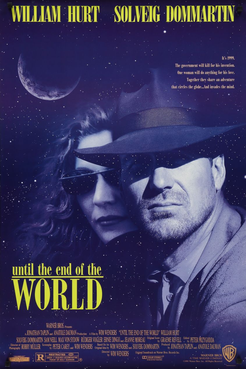 Until the End of the World (1991) original theatrical movie poster - Final