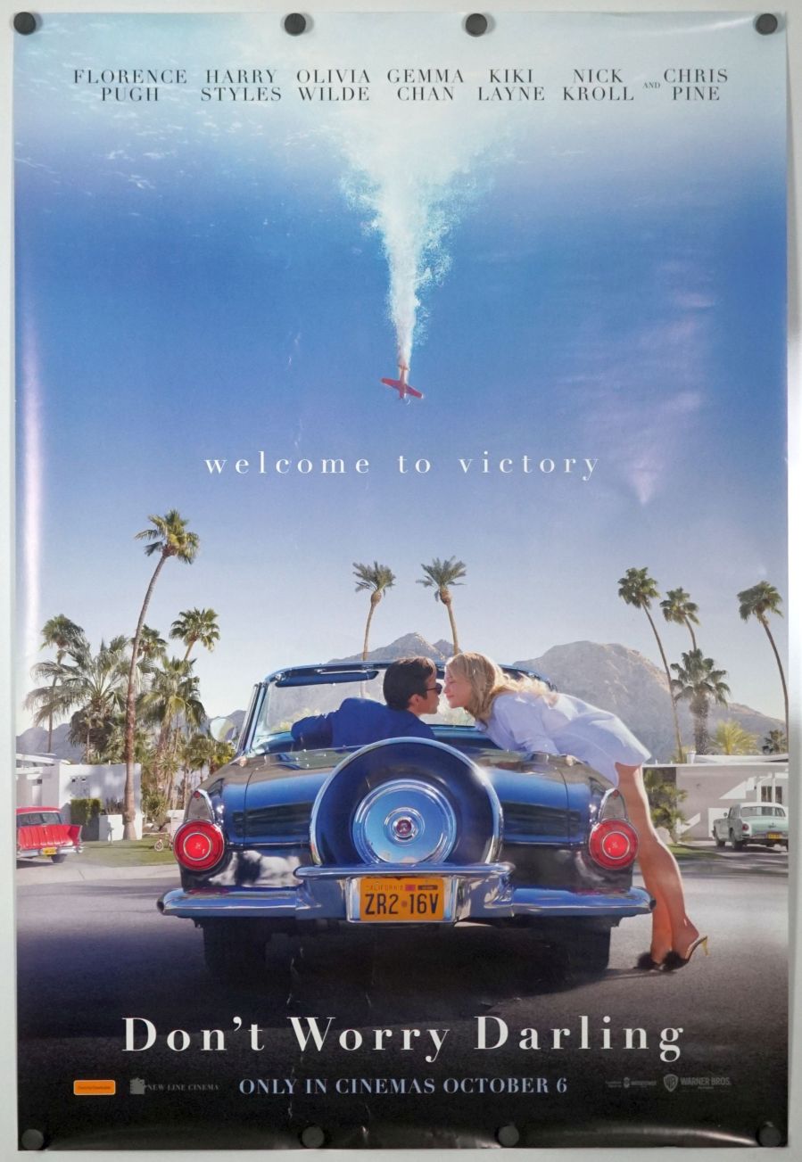 Don't Worry Darling (2022) original theatrical movie poster - Final