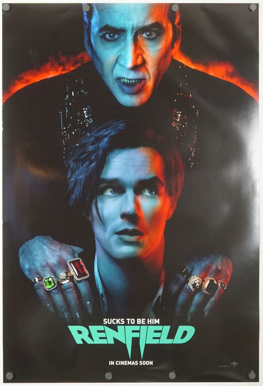 Renfield (2023) original theatrical movie poster - International Advance
