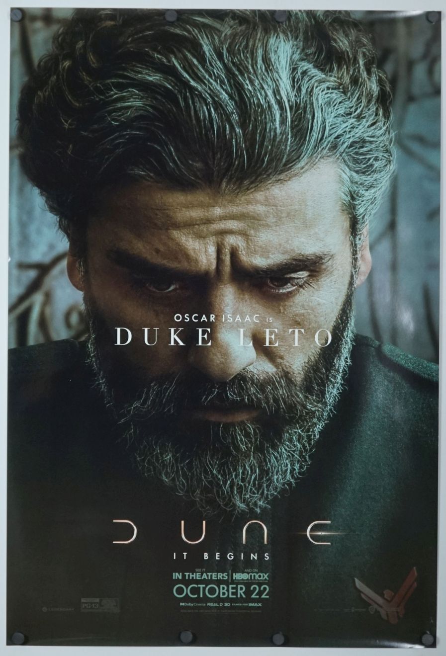 Dune (2021) original theatrical movie poster - Wilding Style A